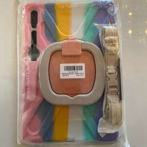 Colorful Tablet Case with Strap